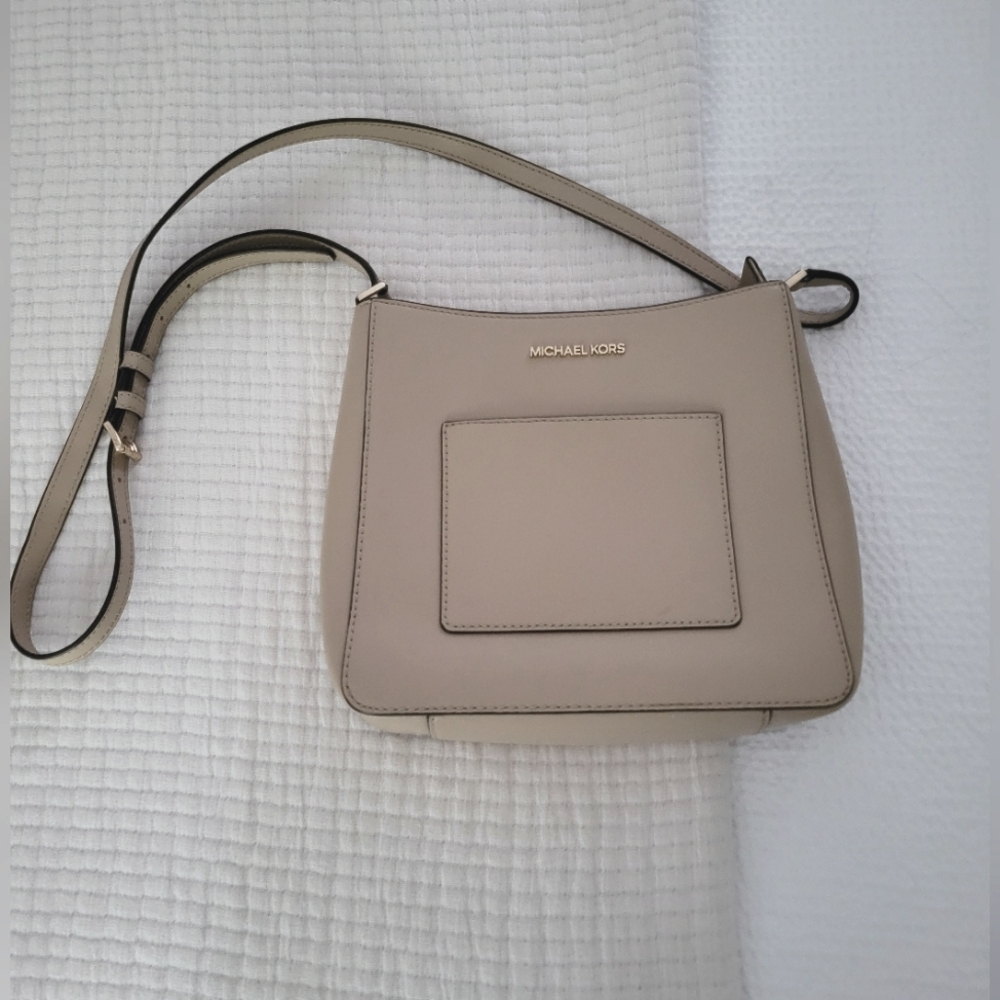 Michael Kors Neutral Crossbody Purse